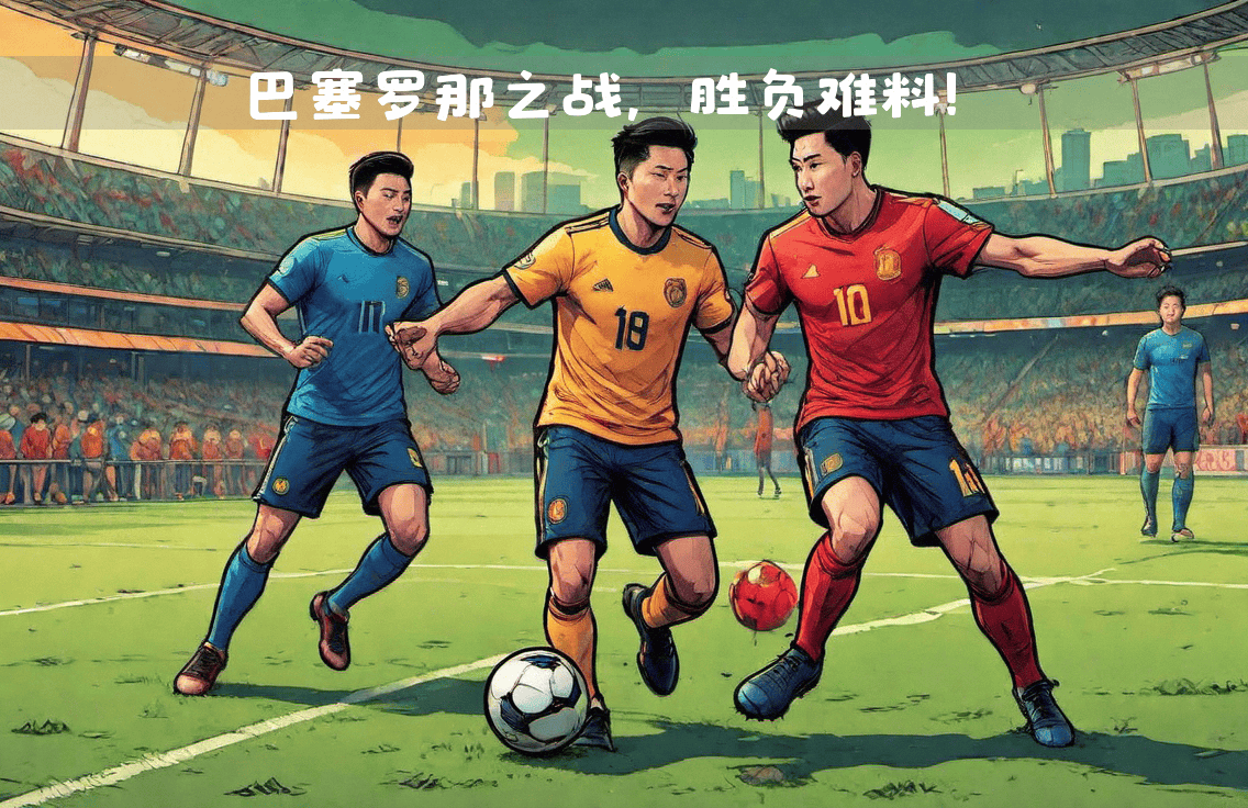 一场激烈的足球对决即将上演